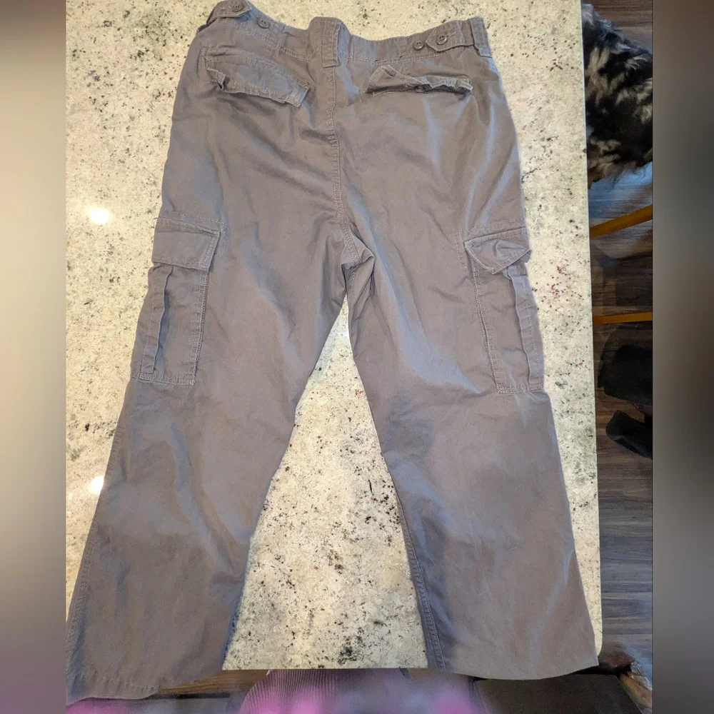 RedHead Men’s Cargo Pants 32x30 Gray 100% Cotton Utility Work Outdoor Hiking